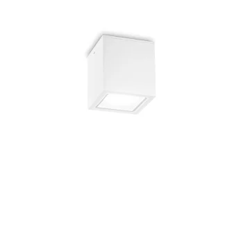 Lampa sufitowa zewnętrzna TECHO PL1 SMALL biała 251561 - Ideal Lux